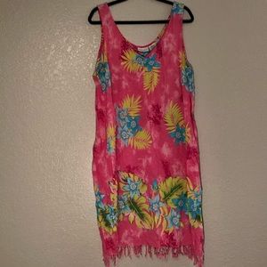 Hawaiian Fringe Dress